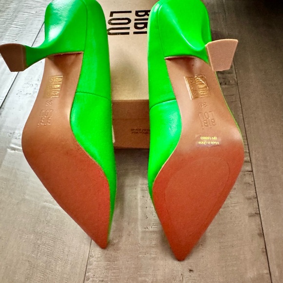 Bibi Lou Sheet Cake Heels from Anthropologie - Picture 3 of 6